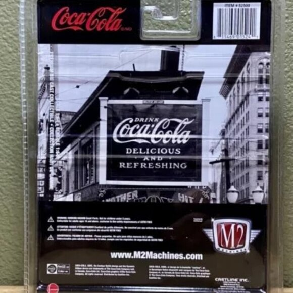 M2 Machines 1949 Studebaker 2R Truck A16 22-01 Coca-Cola Limited Edition 2022 - Picture 5 of 6